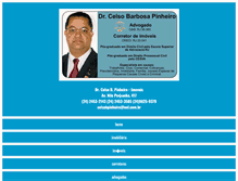 Tablet Screenshot of celsobpinheiro.com